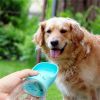 Pet Water Cup Outdoor Portable Water Bottle - Blue With filter - 550ML