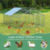 Large Walk in Shade Cage Chicken Coop with Roof Cover - 13ft