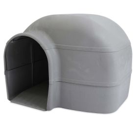 Outback Doghouse, Heavy Duty Structural Foam, Extra Large Dogs, up to 90 Pounds - Gray