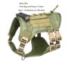 Universal Outdoor Dog Harness With Pet Leash And Snap Shackle Hitched Loop For Dogs - Matcha Color - M