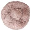 Pet Life 'Nestler' High-Grade Plush and Soft Rounded Dog Bed - Pink - Medium