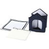 Pet Life "Hush Puppy" Electronic Heating and Cooling Smart Collapsible Pet House - Navy - Large