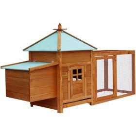 Outdoor Chicken Coop - Brown