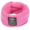 Touchdog Heavy Knitted Winter Dog Scarf - Pink