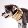 Touchdog Heavy Knitted Winter Dog Scarf - Beige