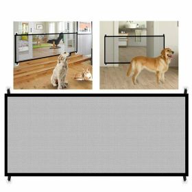 Pet Dog Fence Gate Safe Guard Safety Enclosure Dog Fences Dog Gate The Ingenious Mesh Magic Pet Gate Pet Supplies Dropshipping - default