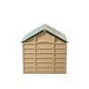 Dog House for Small Dogs, Beige/Green - l - beige/green