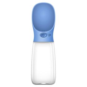 Pet Water Cup Outdoor Portable Water Bottle - Sea blue - 550ML