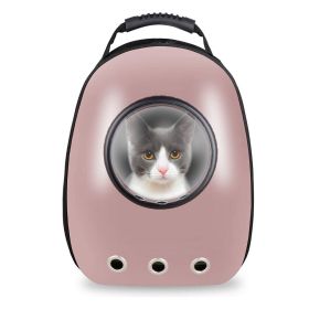 Pet Breathable Traveling Backpack - Pink