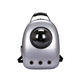 Pet Breathable Traveling Backpack - Gray