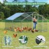 Large Walk in Shade Cage Chicken Coop with Roof Cover - 13ft