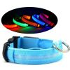 LED PET Safety Halo Style Collar - BLUE - X-LARGE