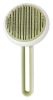 Pet Life 'Concepto' Modern Bristle Grooming Pet Deshedder Comb - Green