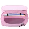 Pet Life "Enterlude" Electronic Heating Lightweight and Collapsible Pet Tent - Pink