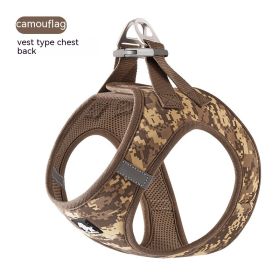 Fashion Small Dog Teddy Vest (Option: Love Brown Camouflage-3XS)