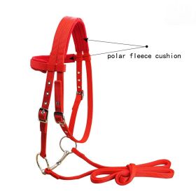 Pp Braid Shuiller Reins (Option: Red-Large)